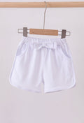 AE White bow shorts